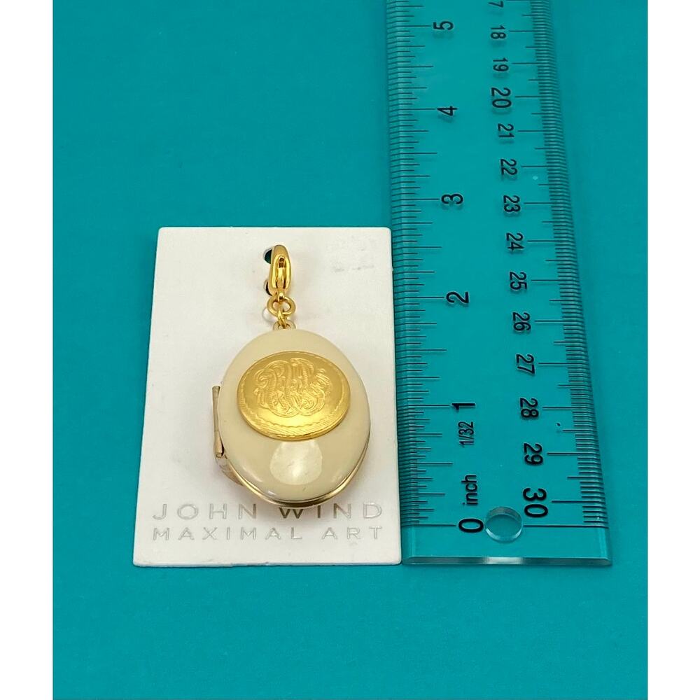 John Wind locket charm